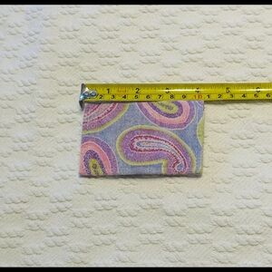 Business Credit Card Gift Card or Birth Control Holder Wallet Handmade